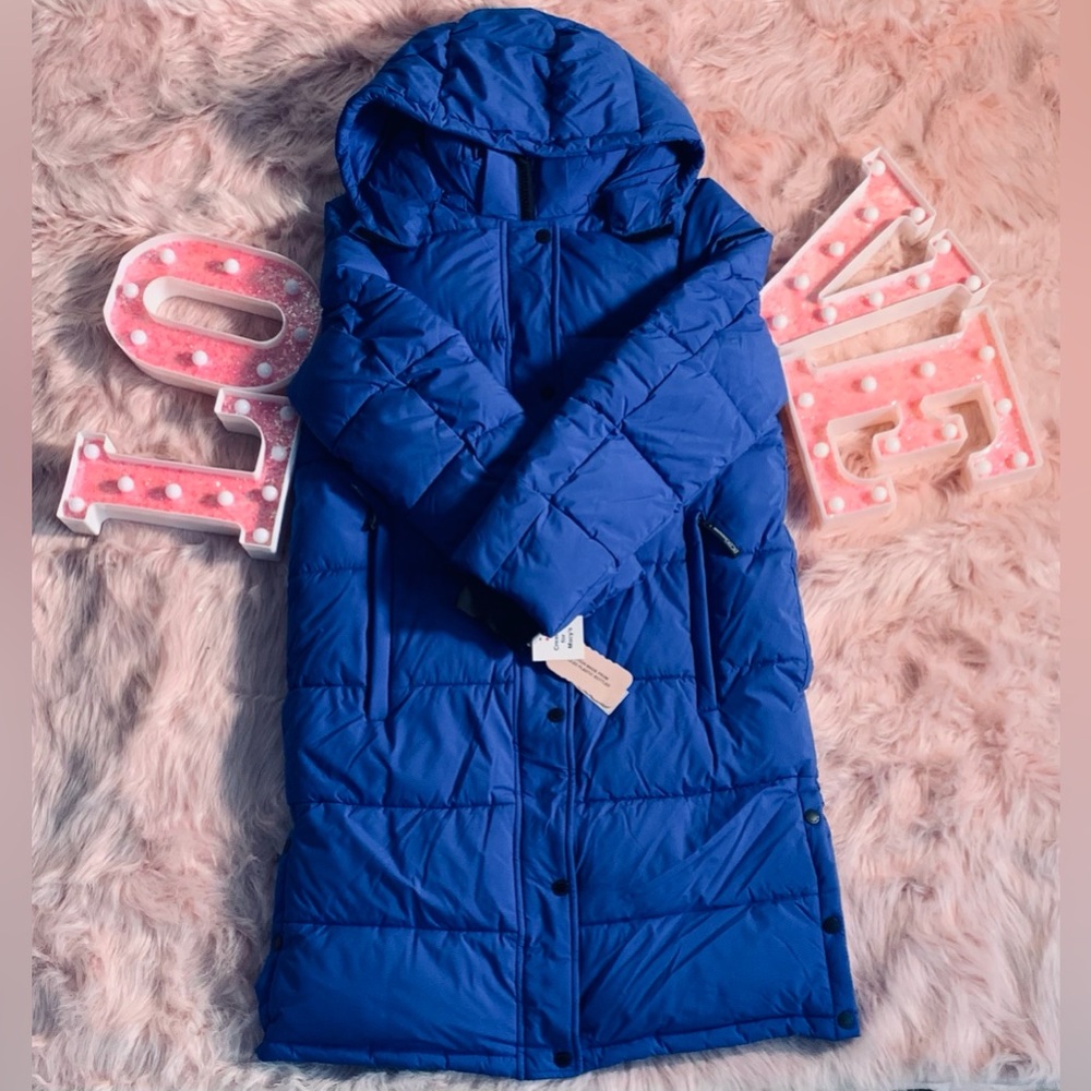 Macy's Kids Blue Puffer Jacket